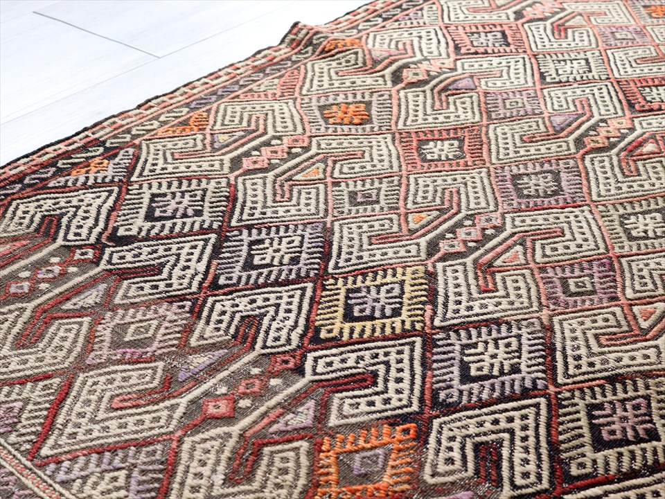 キリムスタイル / オールドキリム・アフィヨン ランナー241×84cm キリムスタイル / オールドキリム・アフィヨン ランナー241×84cm