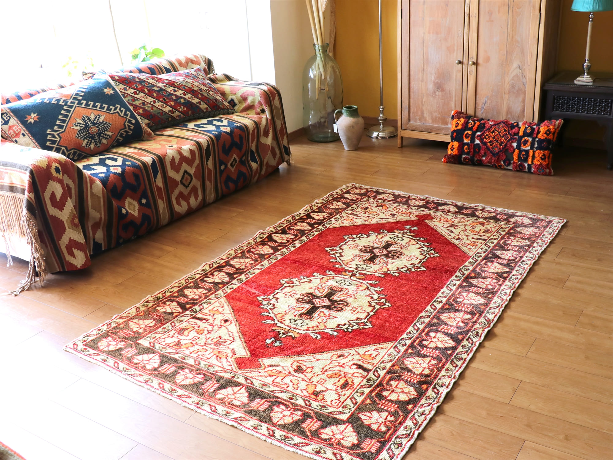 値下げしました】トルコ絨毯 最高級ヘルケ Yuksel Hale社製品 - ラグ